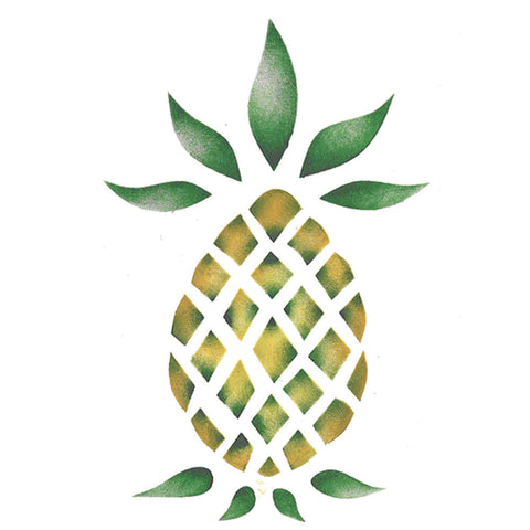 Small Pineapple Craft Stencil