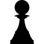 Chess Wall Stencils Pawn