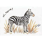 Zebra Wall Stencil