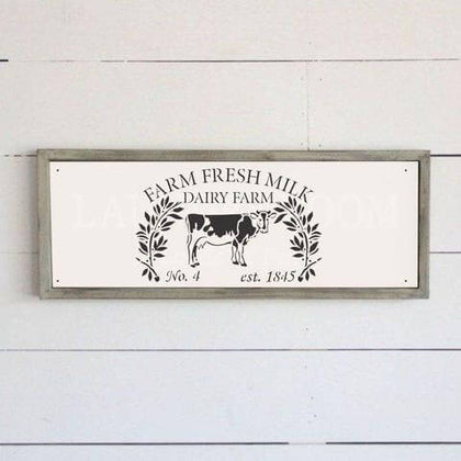 Farmhouse Sign Stencils to make your own Signs from Oak Lane Studio