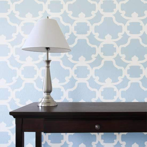 Hanover Damask Classic Traditional Stencil