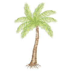 Large Palm Tree Wall Stencil by Designer Stencils
