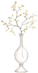 Branch in a Vase Wall Stencil