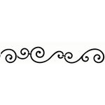 Wrought Iron Side Wall Stencil