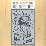 Christmas Wishes Craft Stencil in Packaging