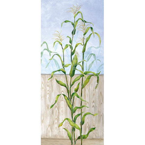 Corn Stalk Wall Stencil by The Mad Stencilist