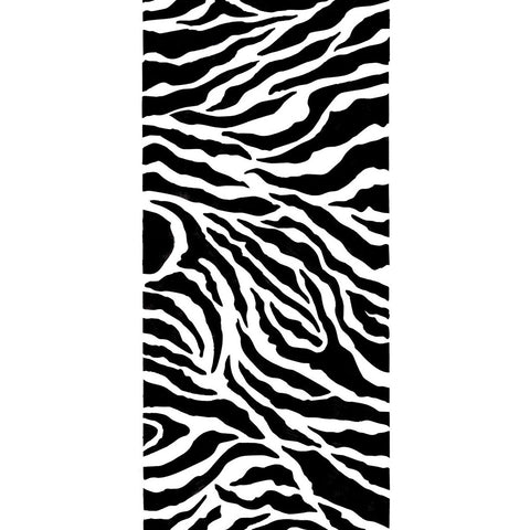 Zebra Stripe Wall Stencil