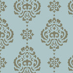 Large Rosie Damask Allover Wall Stencil
