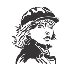 Debbie Icons Collection Stencil by Bill Burns