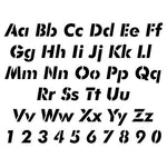 Futura Alphabet Stencil Set