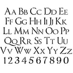 Imperator Alphabet Stencil Set