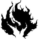 Hearth Flame Stencil