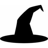 Halloween Wall Stencils Witch Hat