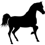 Trotting Horse Stencil