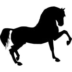 Prancing Horse Stencil
