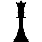 Queen Chess Stencil
