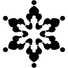 Stellar Snowflake Craft Stencil