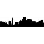 San Fran City Skyline Wall Stencils