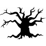 Halloween Wall Stencils Dead Tree