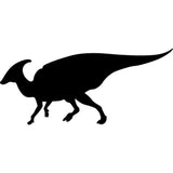 Charonosaurus Dinosaur Stencil