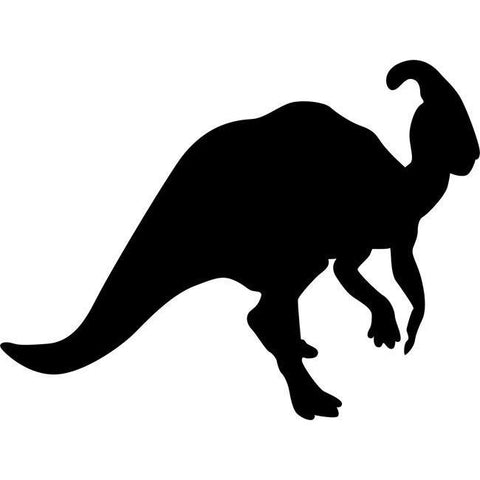 Parasaurolophus Dinosaur Stencil