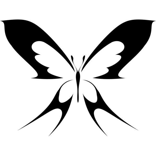 Butterflies Stencil