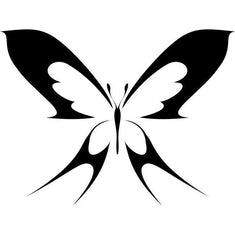 Two-tailed Butterfly Stencil