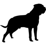Mastiff Dog Stencil