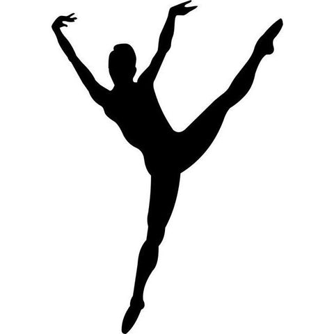 Wide Ponche Ballet Stencil