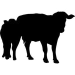 Cow Wall Stencil 9