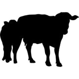 Cow Wall Stencil 9