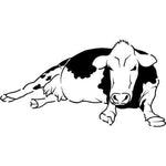 Cow Wall Stencil 10