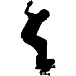Ollie Skateboarding Stencil