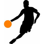 Basketball Player Wall Stencil 1