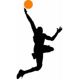 Basketball Player Wall Stencil 2