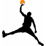 Basketball Player Wall Stencil 3