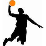 Basketball Player Wall Stencil 5