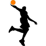 Basketball Player Wall Stencil 8