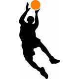 Basketball Player Wall Stencil 9