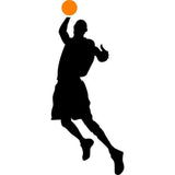 Basketball Player Wall Stencil 10