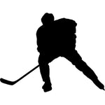 Slapshot Hockey Stencil