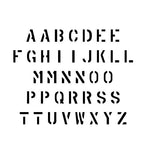 Military Uppercase Alphabet Stencils