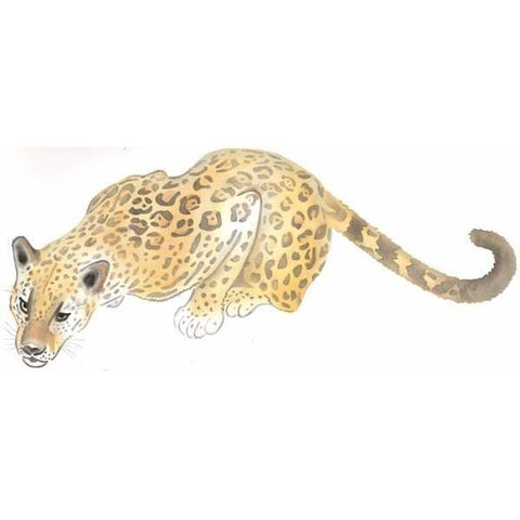 Rainforest Jaguar Stencil