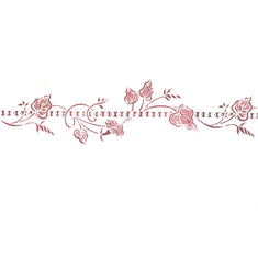 Chinoiserie Border Wall Stencil by DeeSigns