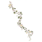 Porcelain Vine Flower and Berry Wall Stencil by DeeSigns