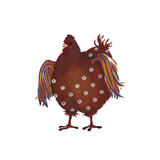 Poulet France Hen Wall Stencil by DeeSigns