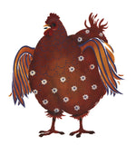Poulet France Hen Wall Stencil by DeeSigns