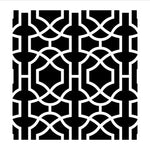 Moroccan Trellis Allover Stencil Pattern