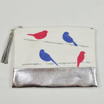 Bird on a Wire Cosmetic Bag