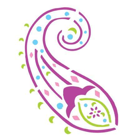 Paisley 27 Accent Stencil